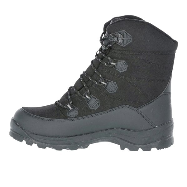 Trespass Mens Zotos Waterproof Snowboots - Black