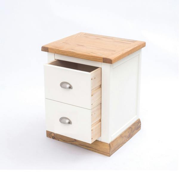 Cabinet Bits Tropea 2 Drawer Bedside Table
