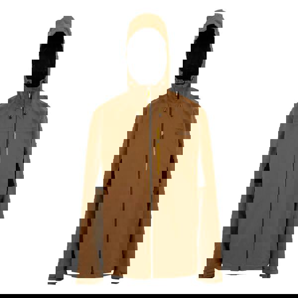 Regatta Mens Birchdale II Waterproof Jacket - Nut Brown/Black