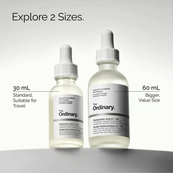 The Ordinary Skin Care The Ordinary Hyaluronic Acid 2% + B5 (30ml, 60ml)