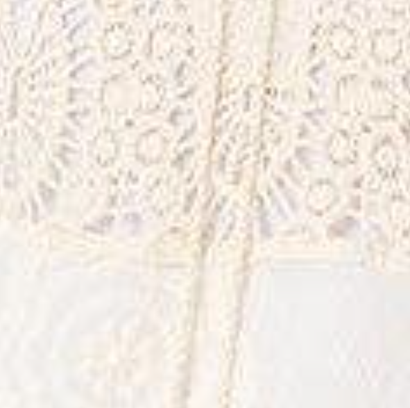 Izabel London Crochet Texture Tassel Front Boho Blouse