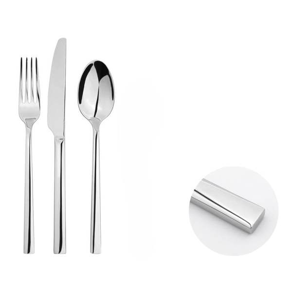 Glim Glam Cutlery Sets Stainless Steel 18/8 Catering Flat 12pc Set