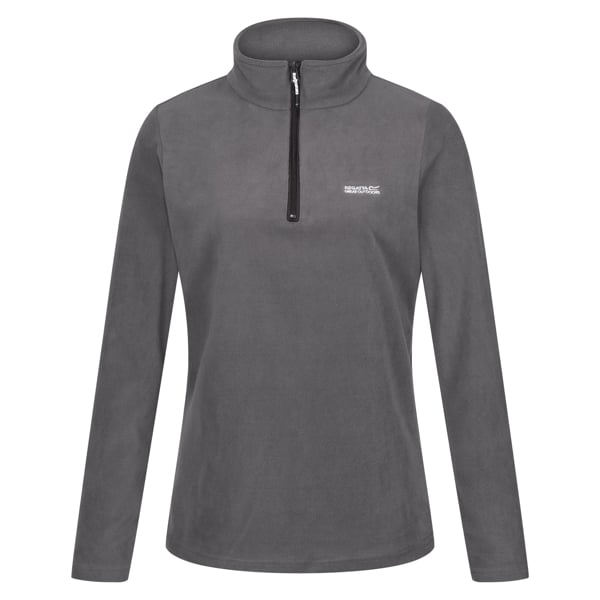 Regatta Great Outdoors Women's Sweetheart 1/4 Zip Fleece Top - Seal Grey