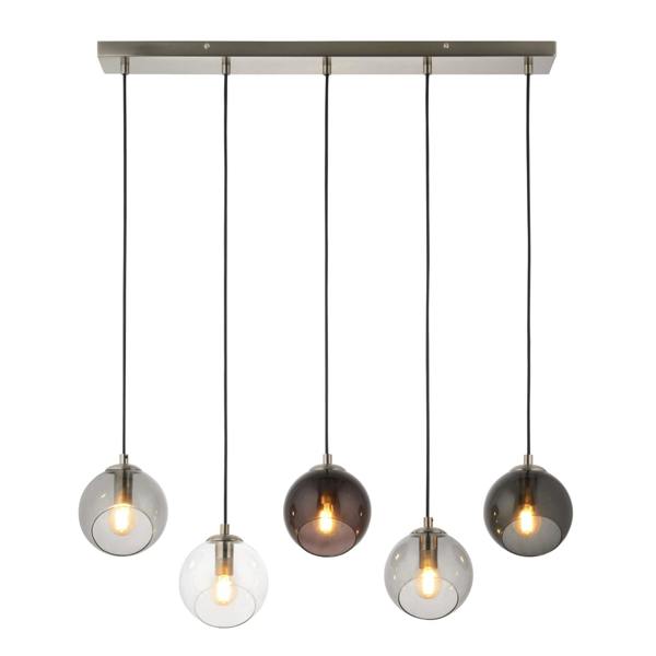 Pagazzi Lighting Branco Multi-Light Ceiling Pendant Bar