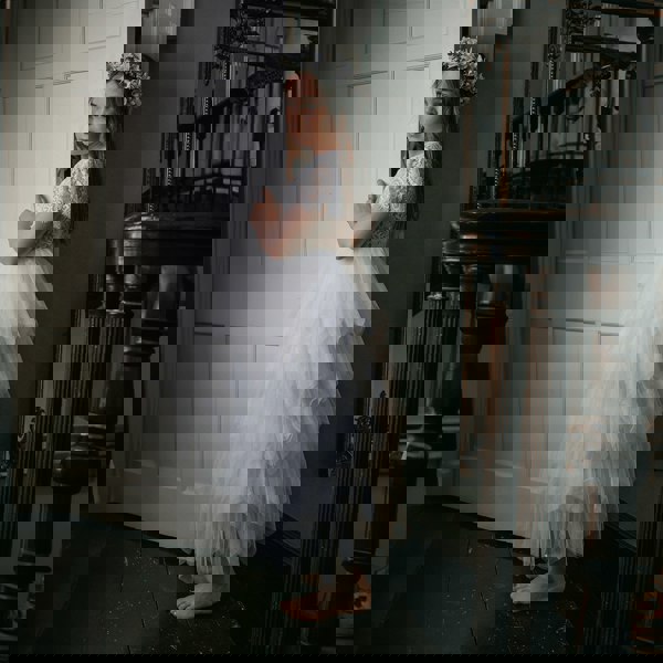 UK Flower Girl Boutique Bohemian Princess Dress - White