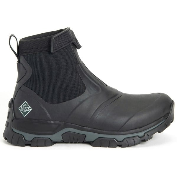 Muck Boots Apex Mid Zip Men's Boots in Black/Dark Shadow