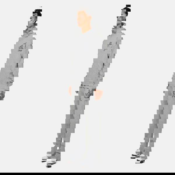 Good For Nothing  Grey Relaxed Hoodie - Grey Image 4