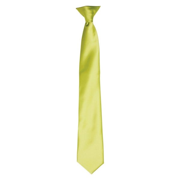 Premier Unisex Adult Satin Tie - Lime