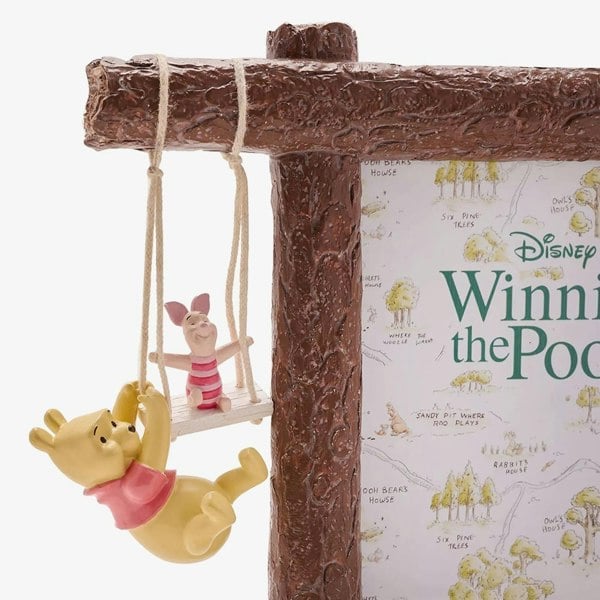 T. H. Baker Disney Winnie The Pooh & Piglet Swing Photo Frame DI2071