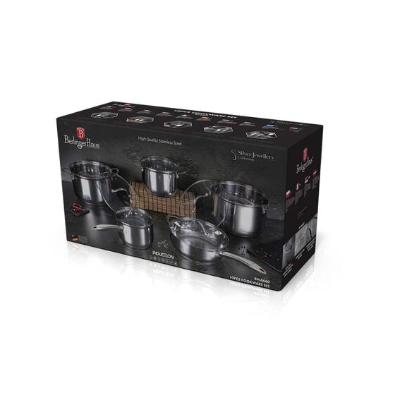 Berlinger Haus Cookware Set Berlinger Haus BH 6660 Silver Jewellery