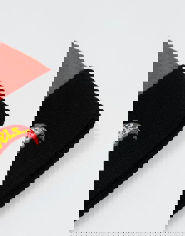 Hot Wheels Unisex Black Character Beanie Hat (One Size)