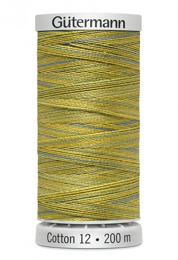 Gutermann No 12 Sulky Cotton Embroidery Thread 200m Cotton Thread Suitable For Embroidery