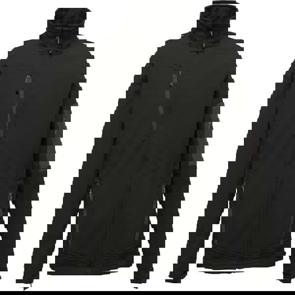 Regatta Professional Mens 3 Layer Membrane Soft Shell Jacket - Black/Seal Grey