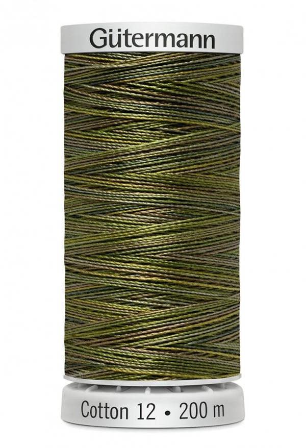 Gutermann No 12 Sulky Cotton Embroidery Thread 200m Cotton Thread Suitable For Embroidery