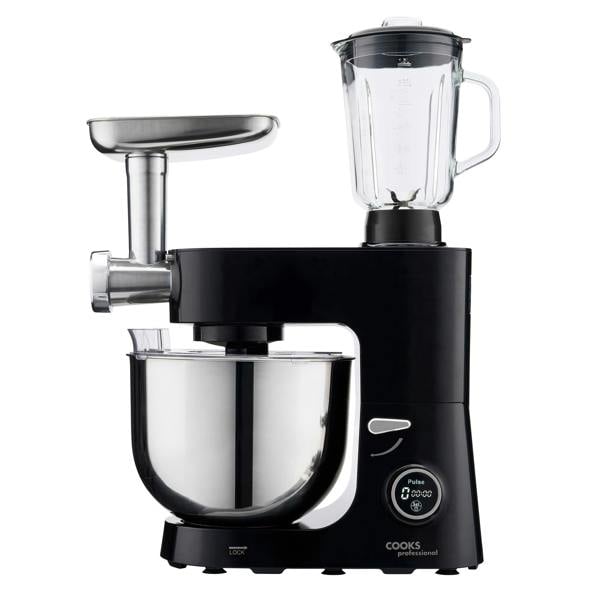 Cooks Professional Multi Function 8L Digital Stand Mixer | Black