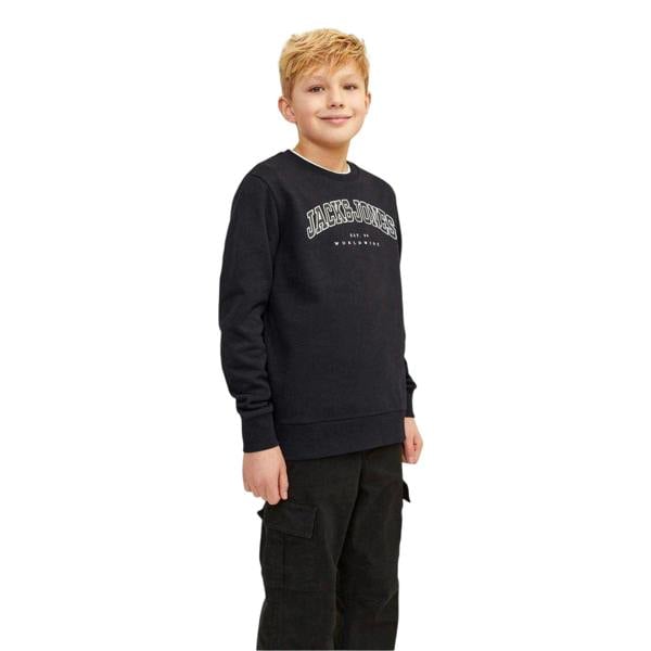 Jack And Jones Boys Varsity Long-Sleeved Sweatshirt - Black - 