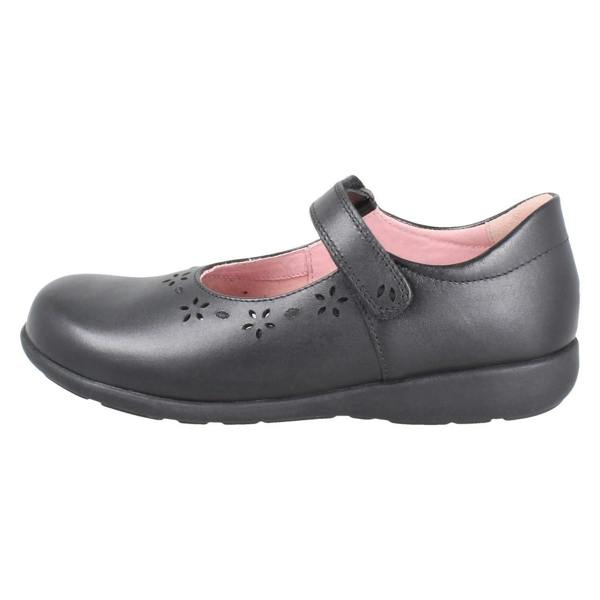 Start-rite Girls Startrite Flower Punch Detail Mary Jane School Shoes Emily