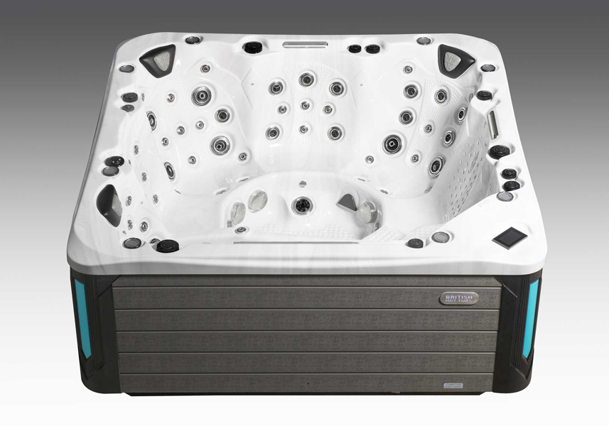 Duke™ 6-7 Person Lounger Hot Tub (includes Cover & Steps)