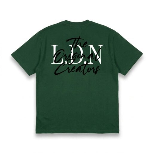 London Attitude Original Creators Oversized Heavyweight Streetwear Graphic T-Shirt