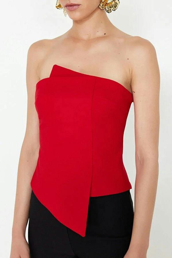 WOVCOR Fitted Woven Blouse