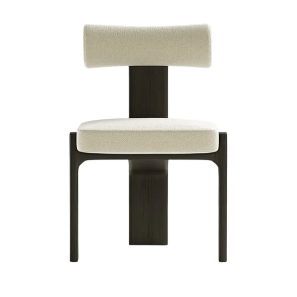 Zerra Dining Chair - Luxury Oak Wood & Comfort of Soft Fabric