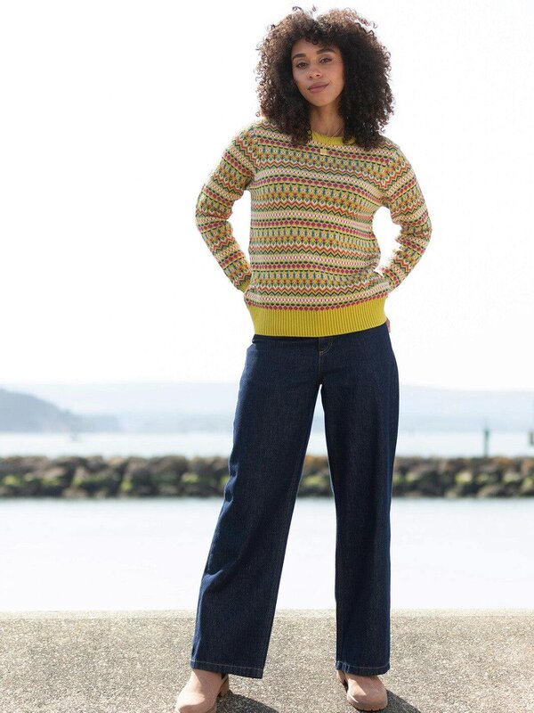 Kite Womens Organic Fair Isle Puncknowle Knit Jumper