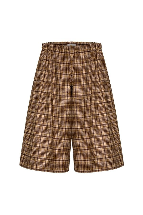 Bo Carter Loni Wool Culottes - Brown