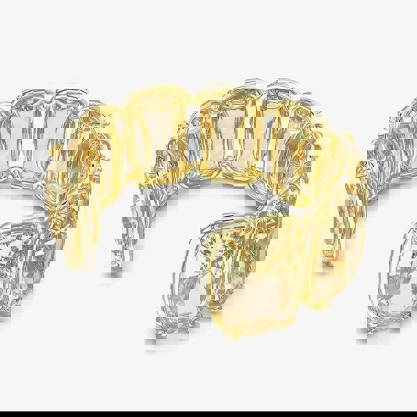 Swarovski Harmonia Gold Tone Plated Yellow Crystal Bangle 5616521