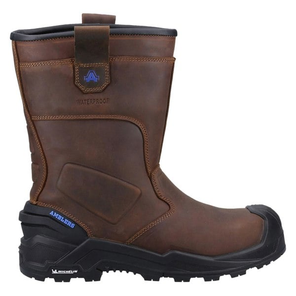 Amblers Safety 983C Conqueror Men's Rigger Boots in Brown