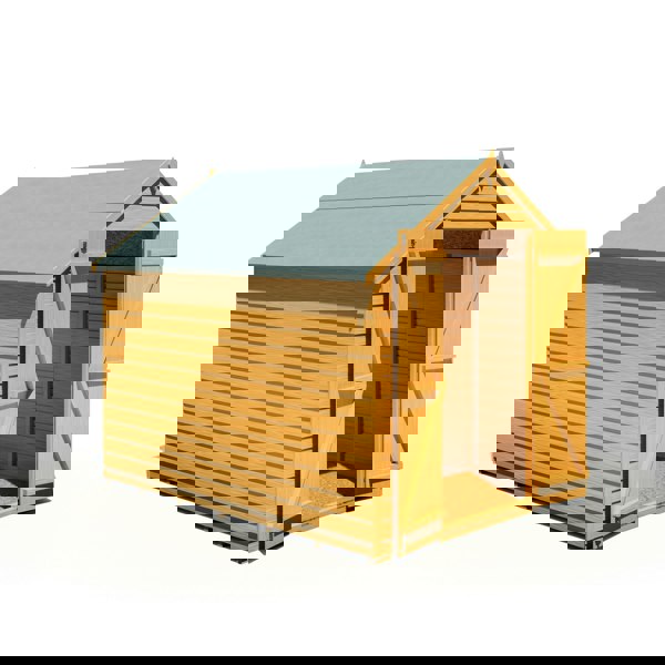 Shire Overlap 8x6 Double Door Economy Storage Shed - Best Shed