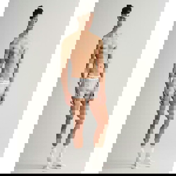 GANT 3-Pack Mens Cotton Jersey Trunks - 93 Grey Melange