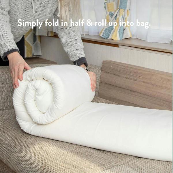 Putnams Memory Foam Travel Mattress Topper (With Bag)