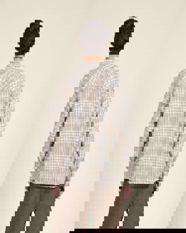 Larsson & Co Stone Check Overshirt