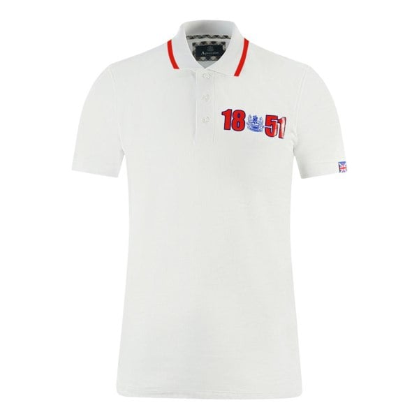 Aquascutum London 1851 Polo Shirt - White