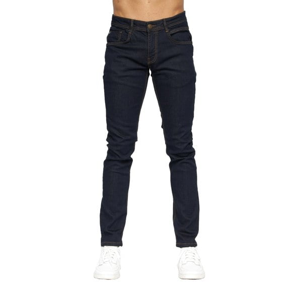 Duck And Cover Mens Maylead Slim Jeans - Raw Wash