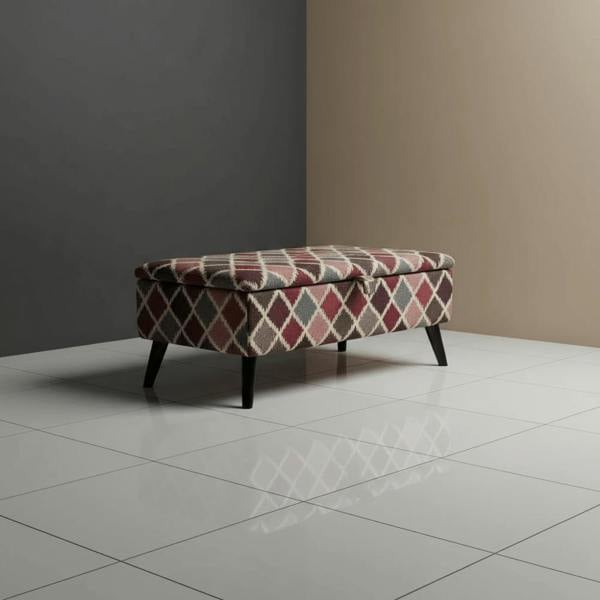 Handmade Rectangular Window Seat Bench – Multi - Purpose Footstool & Storage Seat - ISTOOLS