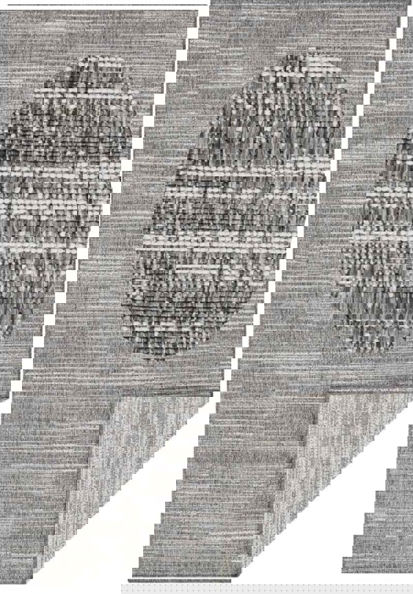 Mèlange Reversible Indoor & Outdoor Grey Rug