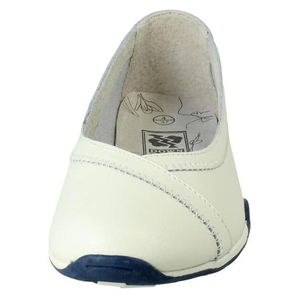 Down to Earth Ladies Down To Earth Slip On Casual Trainer Shoes F80577