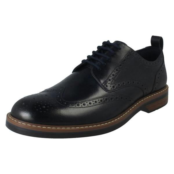 Clarks Mens Clarks Smart Casual Lace Up Brogue Shoes Aldwin Limit