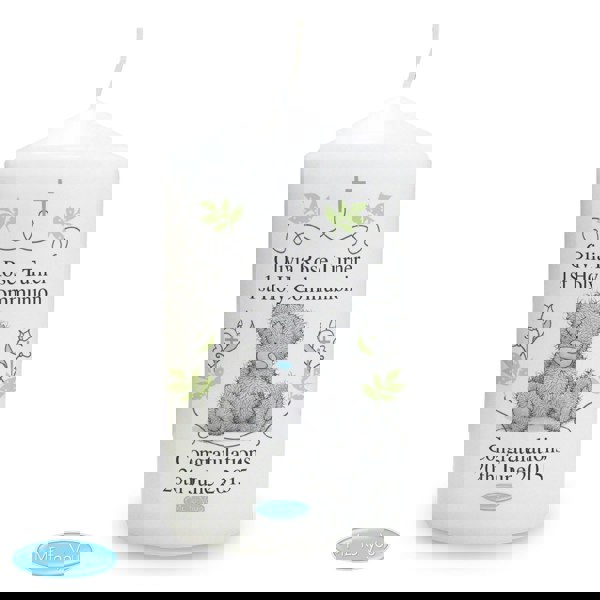 Personalised Memento Company Personalised Me To You Religious Cross Pillar Candle