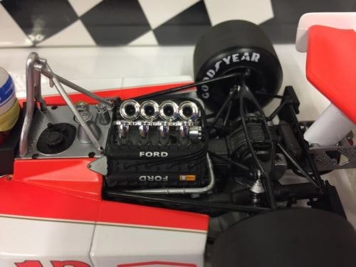 minichamps 530761832 mclaren ford m23 j.mass s african gp 1976 1:18 scale