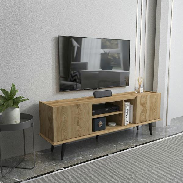 Decorotika Ekvador Modern TV Stand TV Cabinet for TV's up to 65"