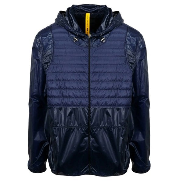 Moncler Genius X Craig Padded Zip Up Hooded Coat - Navy Blue