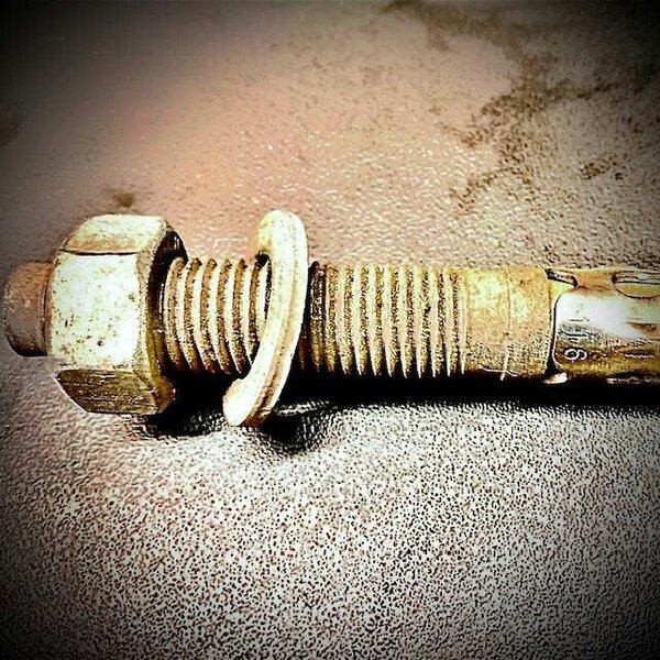 Fixaball M20 Throughbolts Galvanised Heavy Duty Masonry Concrete Anchor