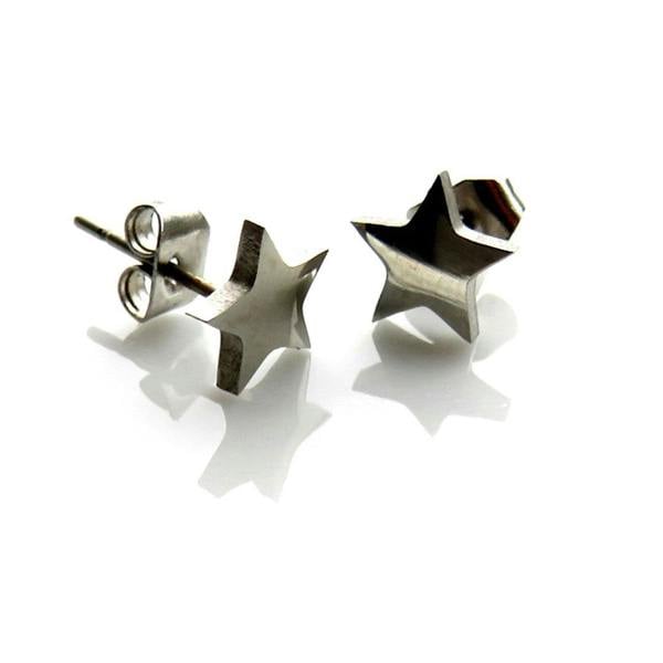 Aye Do Gifts Silver Star Earrings - Women or Kids Earrings
