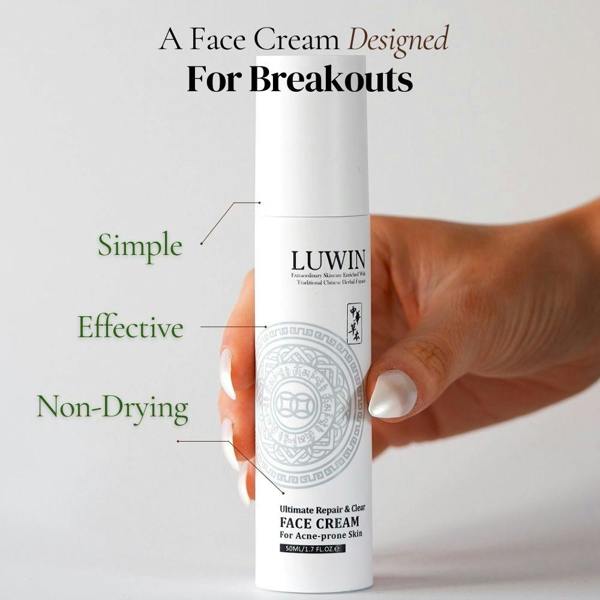 Luwin Ultimate Repair & Clear Face Cream for Acne-prone skin