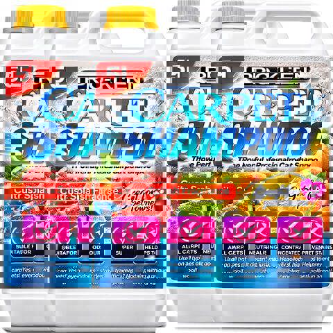 Mylek Pro-Kleen Professional Carpet Shampoo - Citrus Fragrance 10L