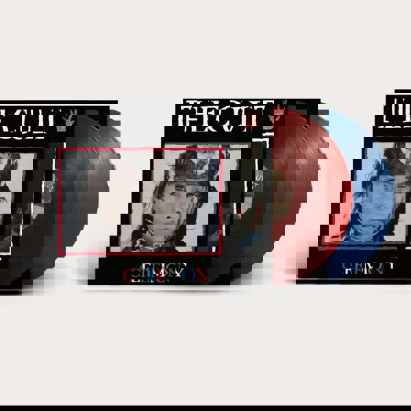 The Cult - 'Ceremony' 2LP Transparent Red Blue Vinyl