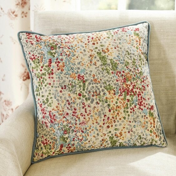 Scotts of Stow Speckled Floral Tapestry Cushion