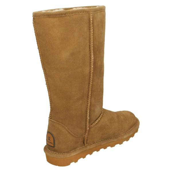 Bear Paw Ladies Bearpaw Real Sheepskin Lined Casual Boots Elle Tall